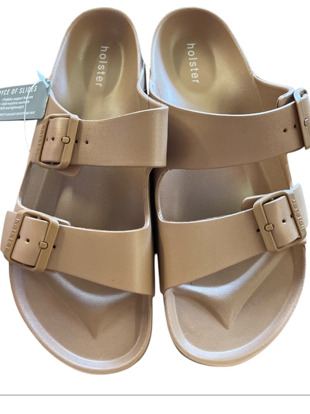 Holster Australia “Rolls Royce of Slides” – Size 10  NWT buckle sandals beach
